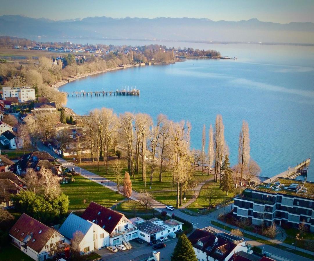Ferienwohnung Louise 50 M Zum See Kressbronn am Bodensee Dış mekan fotoğraf