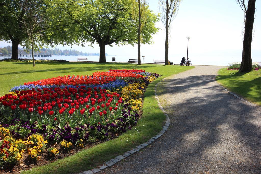 Ferienwohnung Louise 50 M Zum See Kressbronn am Bodensee Dış mekan fotoğraf